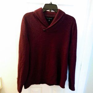BANANA REPUBLIC MEN SWEATER SIZE L-G MADE OF ITALIAN YARN